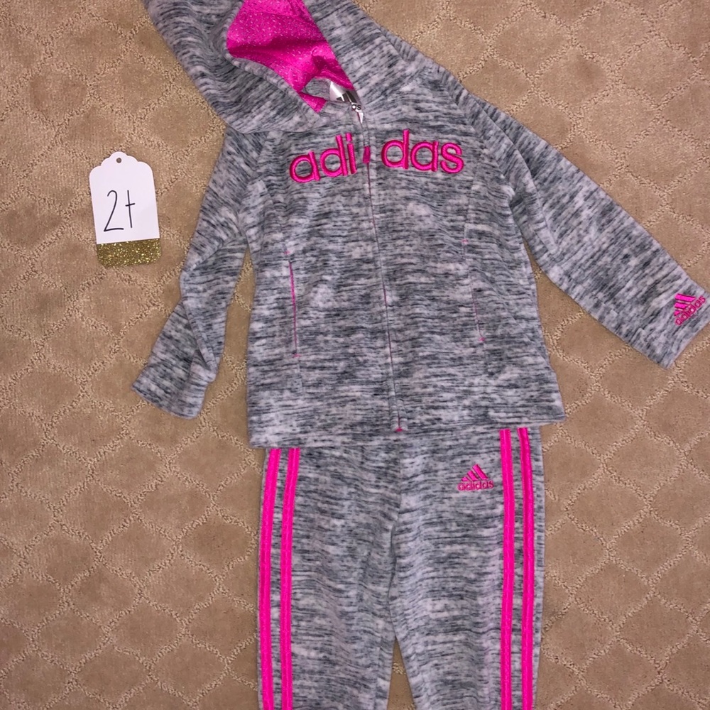 2t adidas track suit